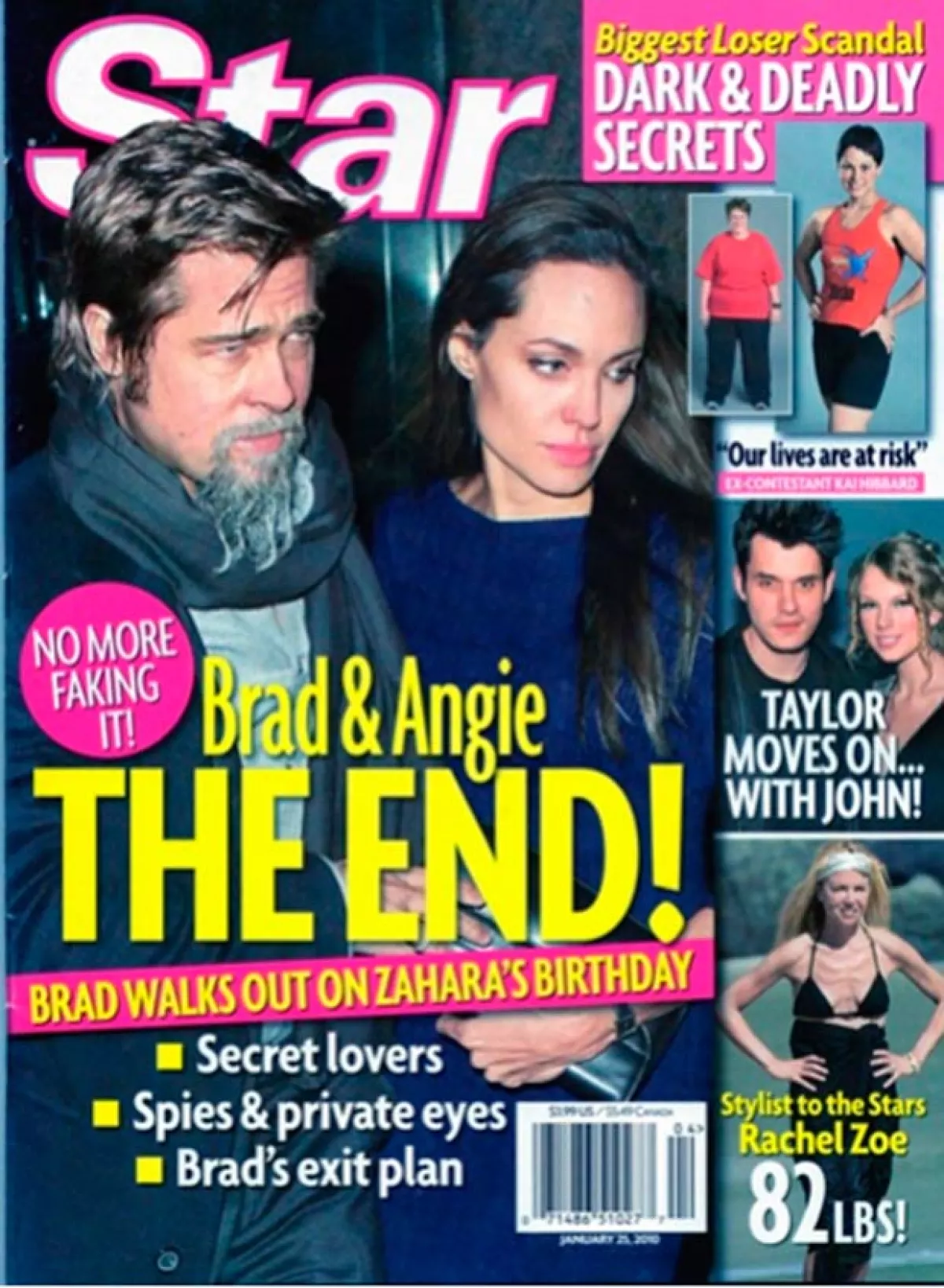 La pareja se hubiera separado en 2010 debido a sus múltiples problemas maritales pues ejercían una relación abierta, según informó en aquél entonces la revista Star.