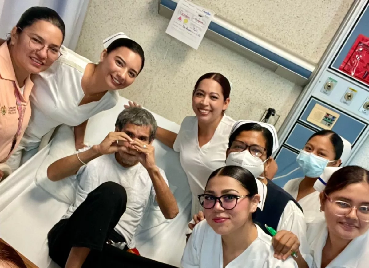 IMSS Bienestar reúne a paciente con su familia