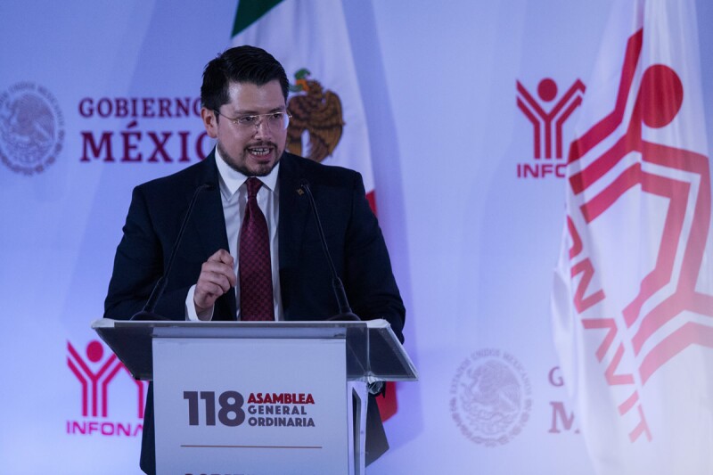 Carlos Martínez, director Infonavit