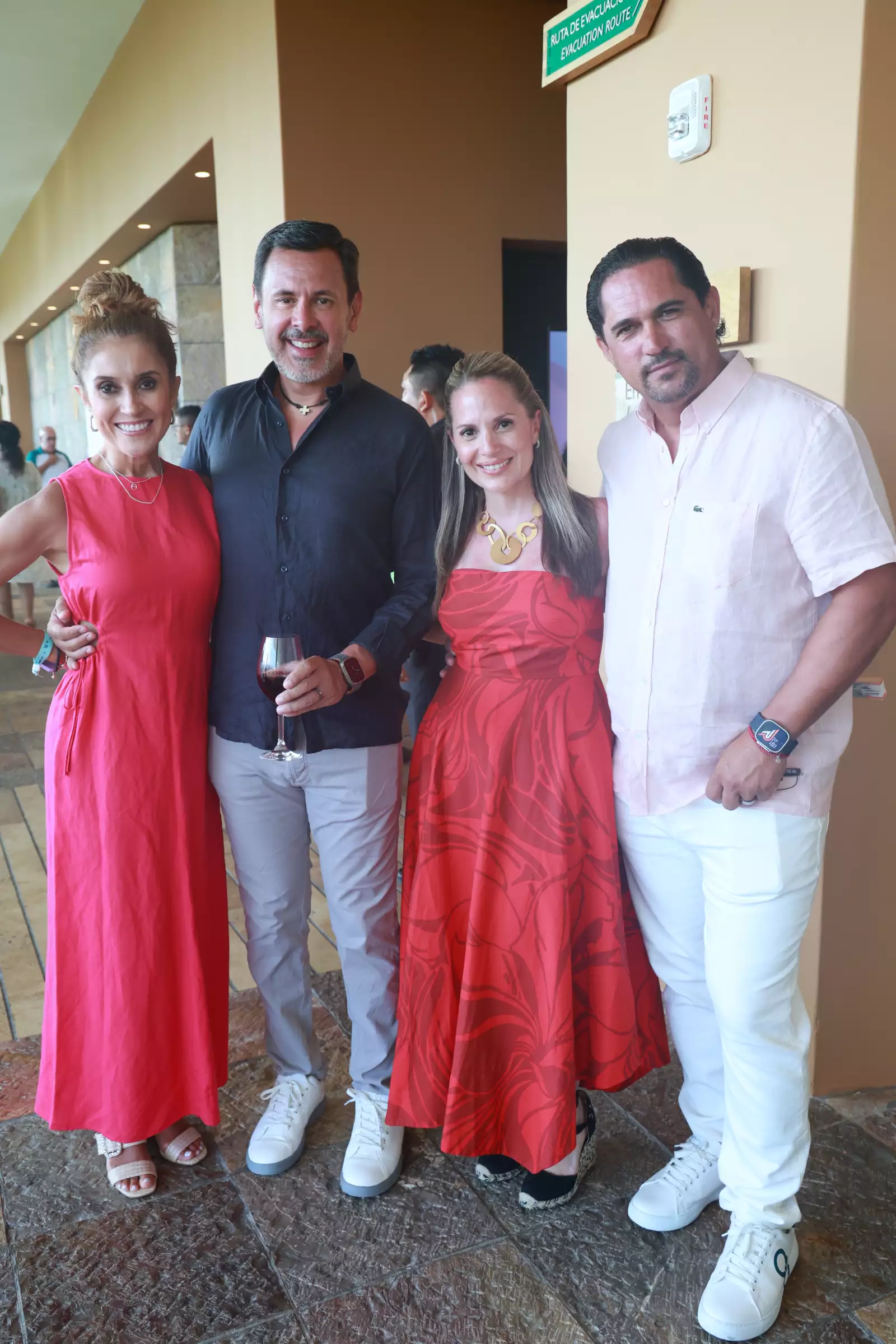 Maru y Rodrigo Chávez , Lizette y Diego Estrada 