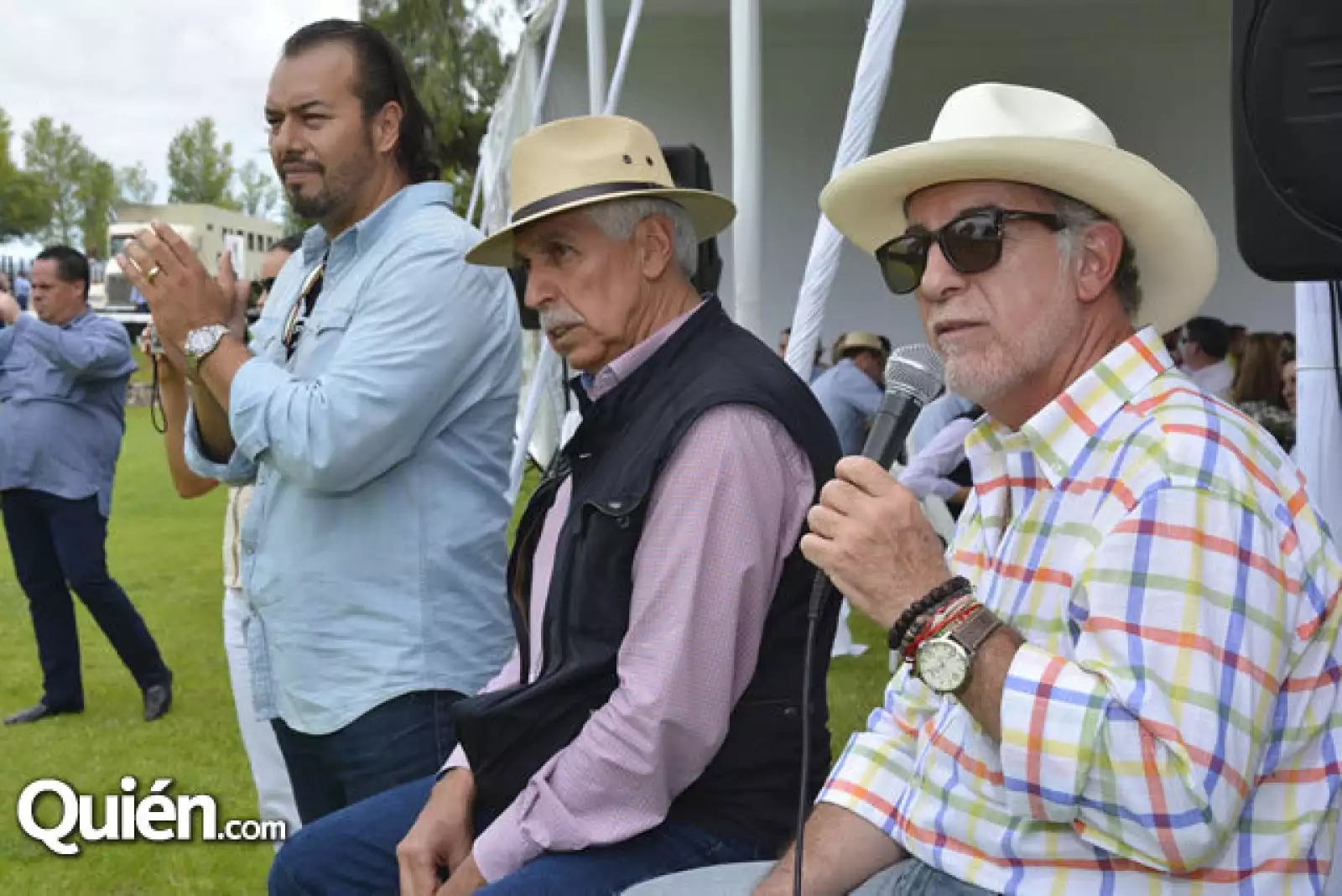 Criadores de caballos Lucitanos Felipe Risoul,Juan José del Valle y Eduardo Ortiz Jasso