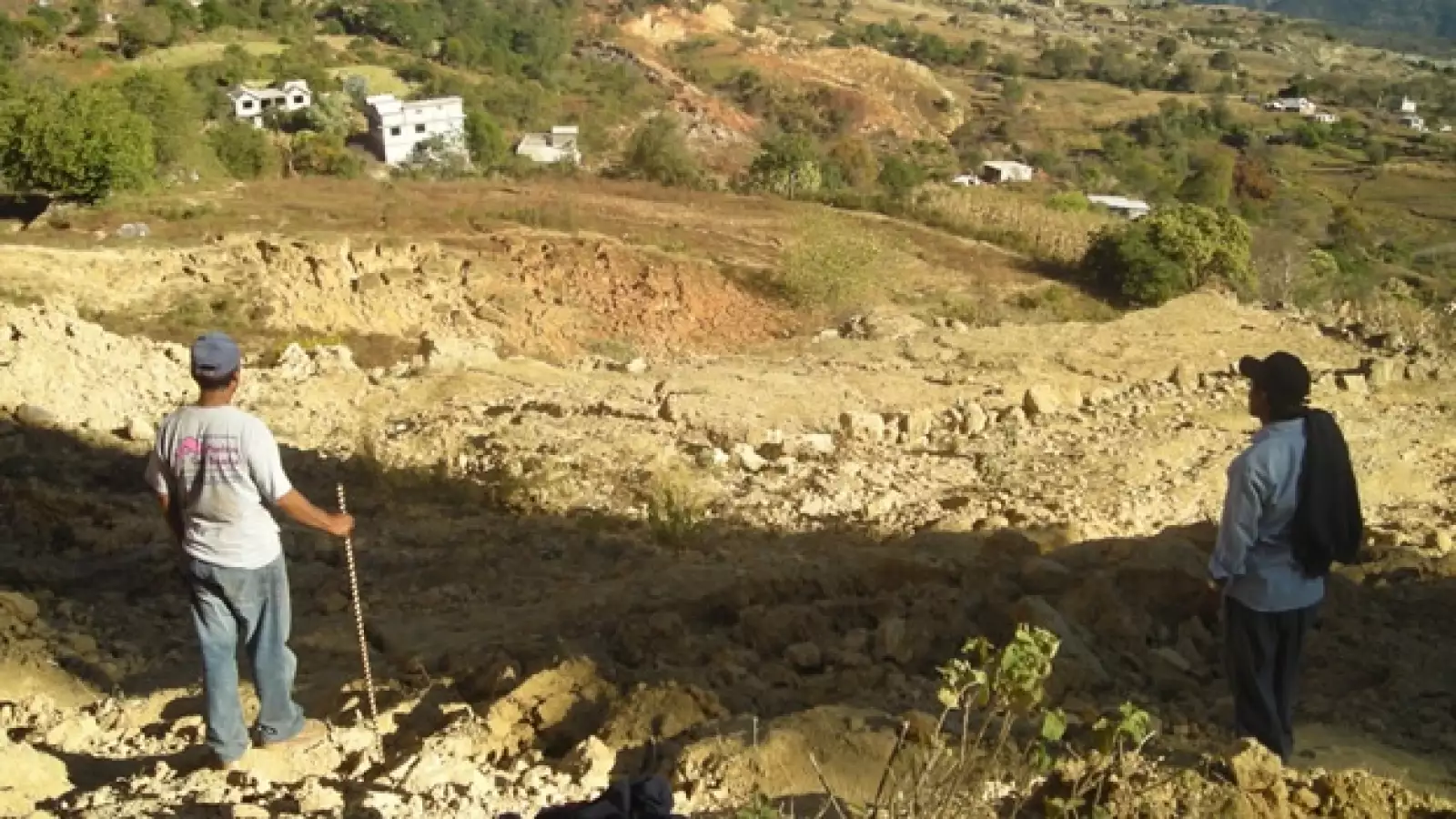 Mitlatongo falla geológica