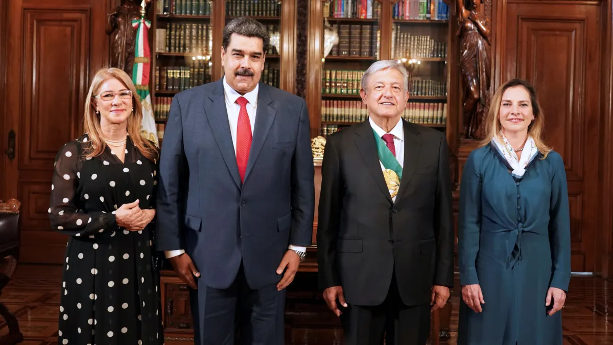 AMLO y Maduro