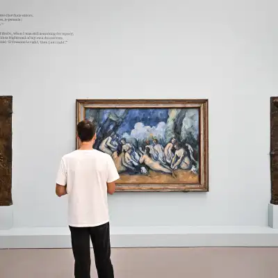 Paul Cézanne y sus admiradores Picasso, Matisse y Gauguin, en el centro de una muesta en París
