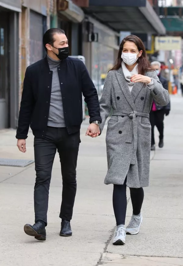 Katie Holmes y Emilio Vitolo Jr