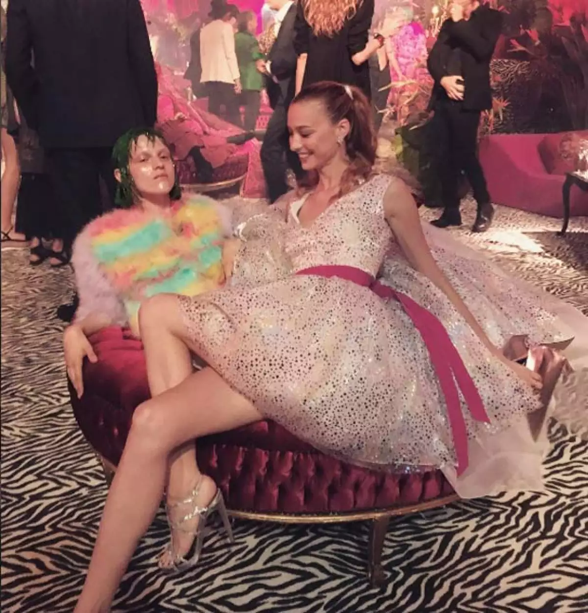 Beatrice Borromeo de lo más divertida.