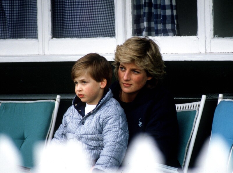 Diana de gales y William