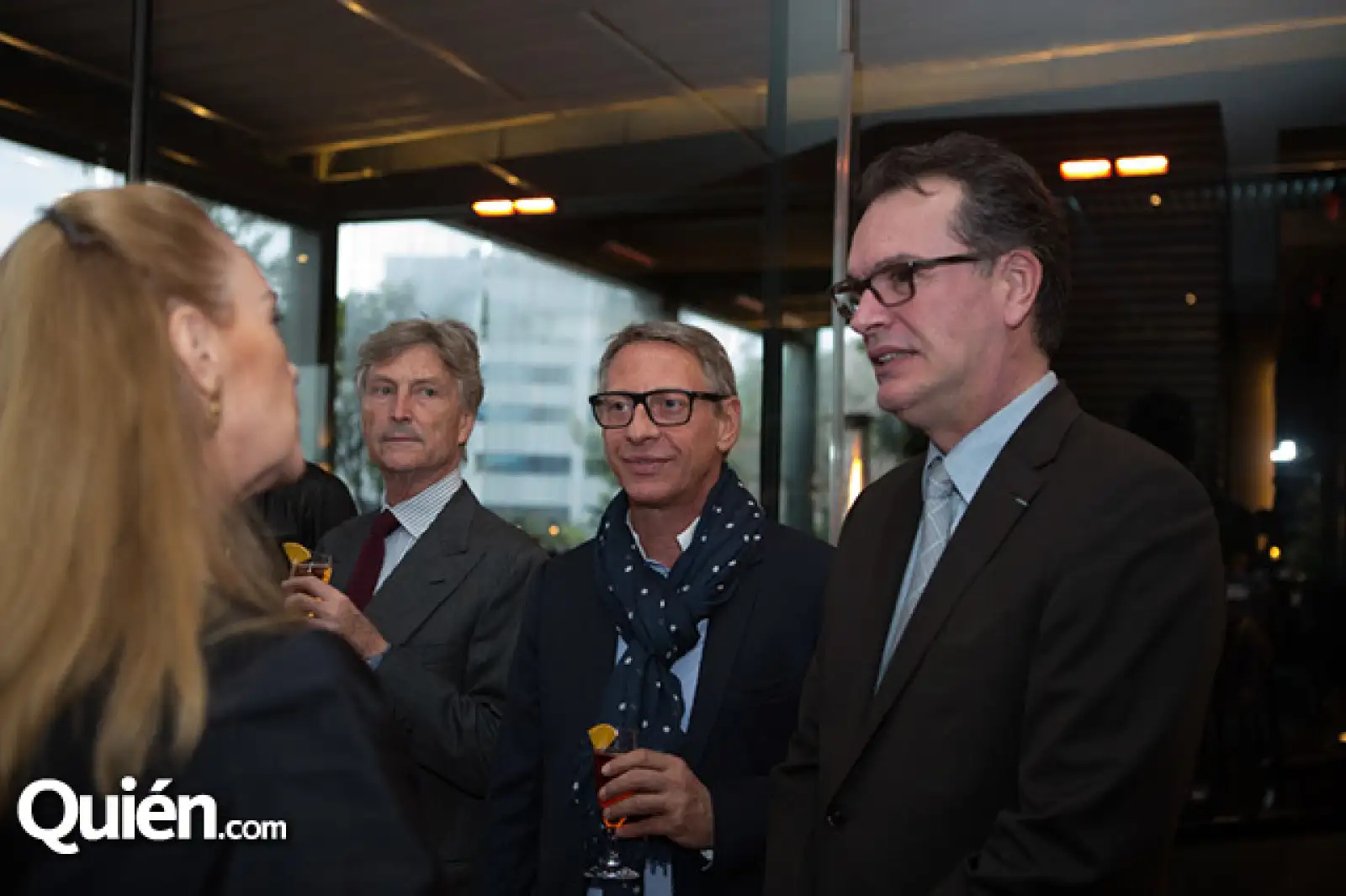 Peter Glidewell, Jaque Babando y Xavier Samson