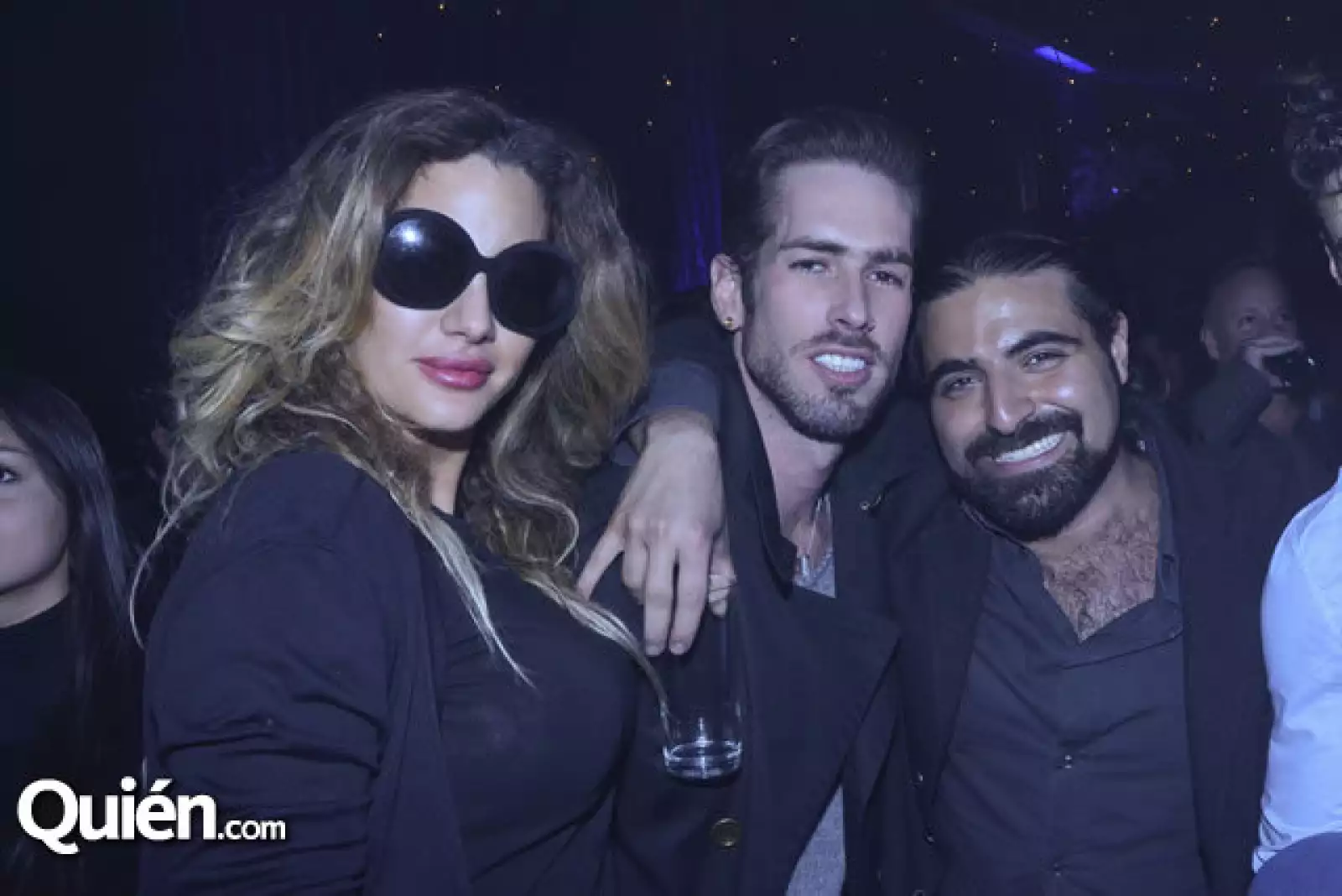 Nora Alma Bracho,Luis Felipe Castro y Sergio Gabriel