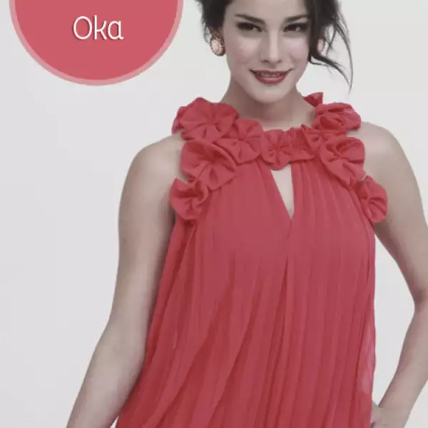 Oka Giner es originaria de Camargo, Chihuahua, y actualmente está en la serie de Pedro Torres `Gossip Girl Acapulco´.