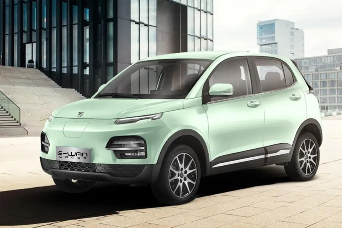 SEV lanza el auto eléctrico más barato en México: E-Wan Cross Lite 230