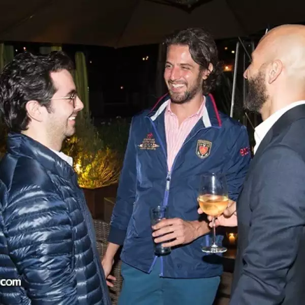 Pepe Gallardo,Rodrigo Velez y Bernardo Peraldi