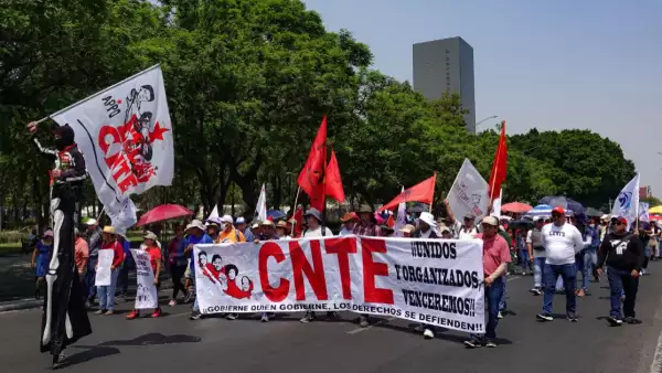 Mega marcha de maestros de la CNTE en CDMX: calles bloqueadas y alternativas