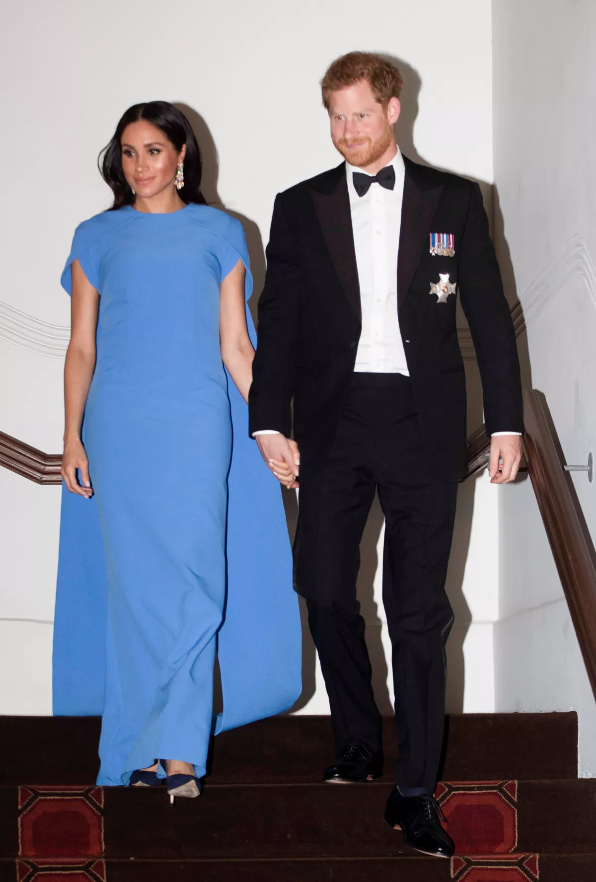 Meghan y Harry cena de Estado Fiji 2018