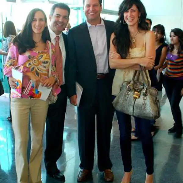 Yolanda de González,Armando González,Alberto Santos y Lilia Ortiz
