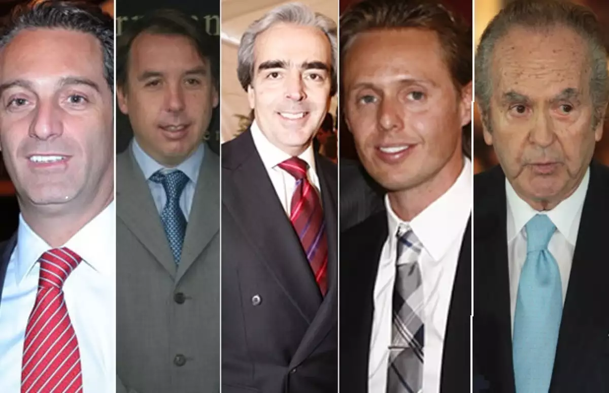 Ellos son los dueños de los principales emporios en México, pero sus verdaderos tesoros son sus hijos.