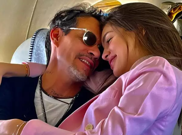 Marc Anthony y Nadia Ferreira