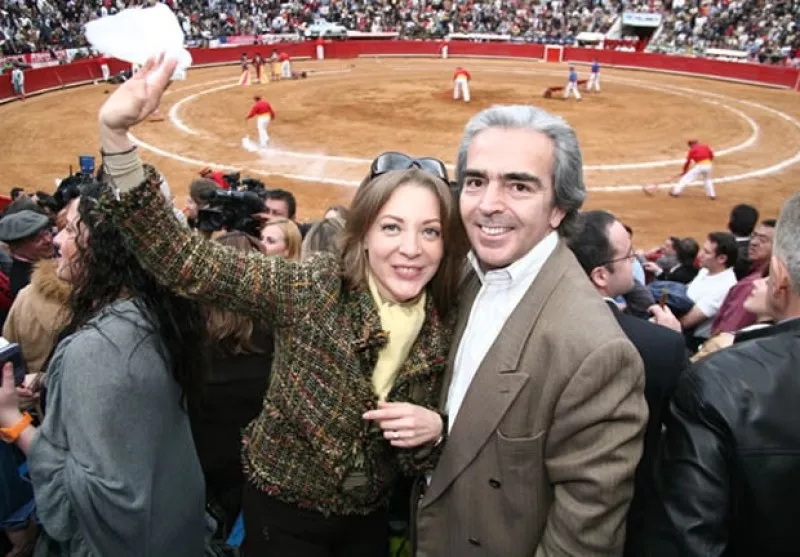 Edith González y Lorenzo Lazo