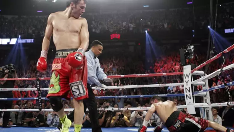 Combate entre Julio Cesar Chavez y Sergio Martínez