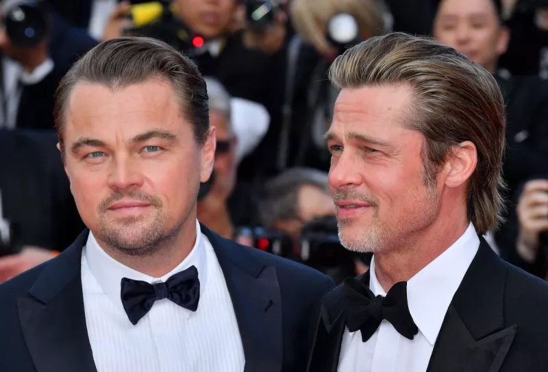 Leonardo DiCaprio y Brad Pitt