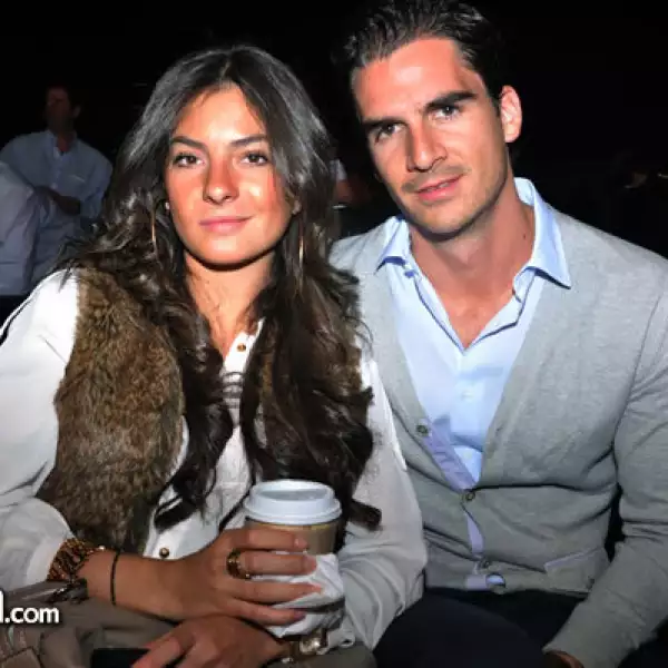 Jimena González junto a Fernando Tremari