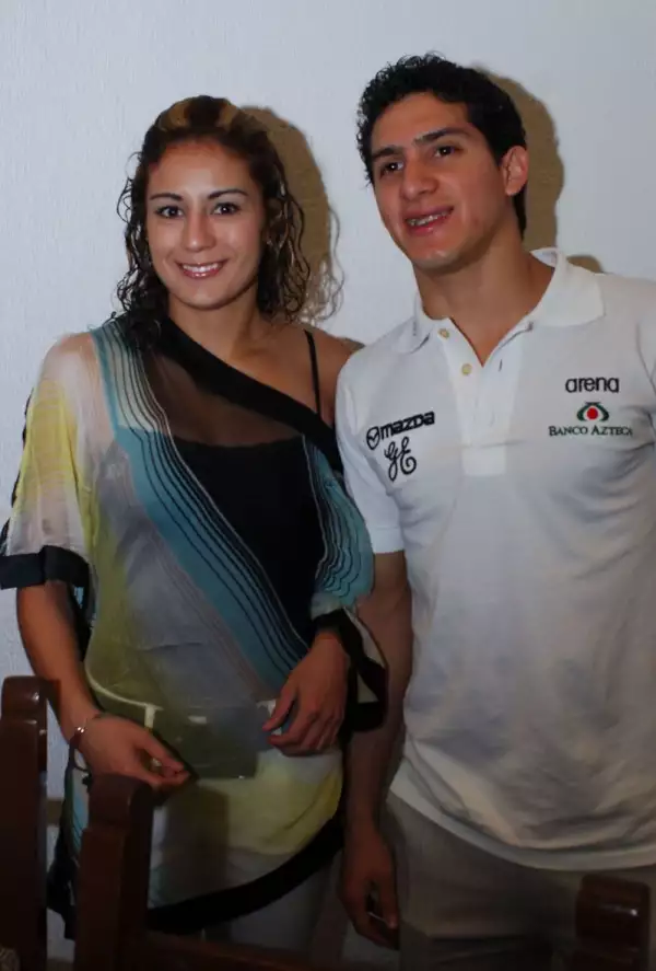 Paola Espinosa y Rommel Pacheco