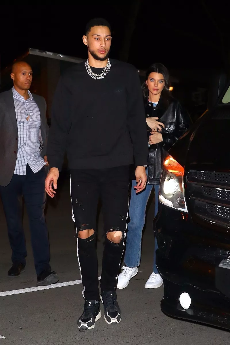 Kendall Jenner y Ben Simmons
