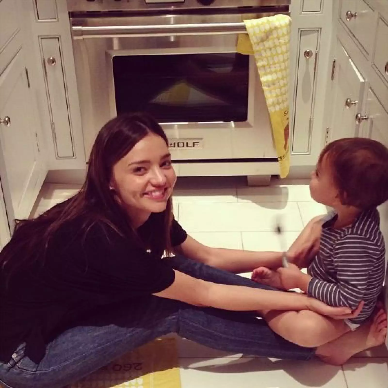 Miranda Kerr y `baby Flynn´.