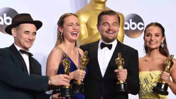 Los ganadores a mejores actores en los premios de la Academia. (Foto: Getty Images/Archivo)