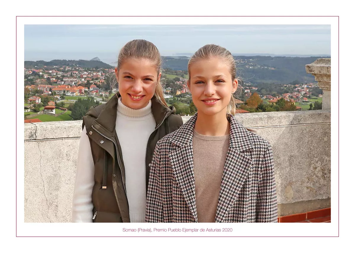 Princesas Leonor y Sofía