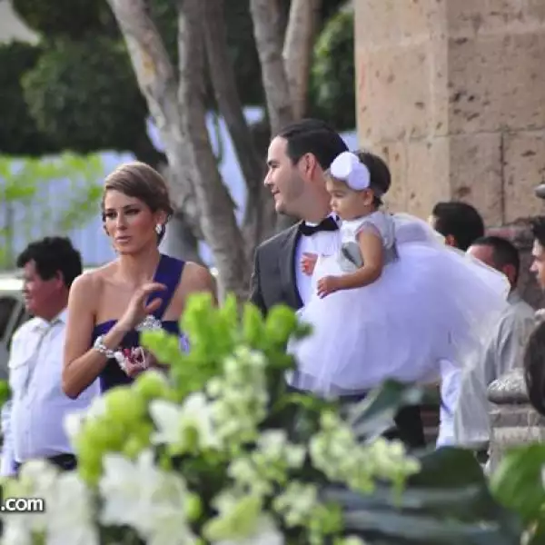 Alina Bracamontes,Raúl gonzalez y mini Ali