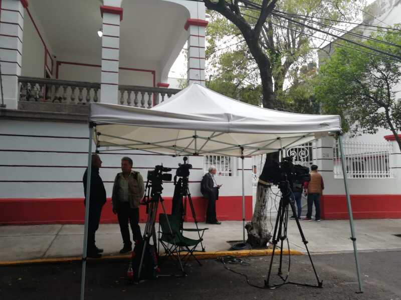 La oficina de AMLO
