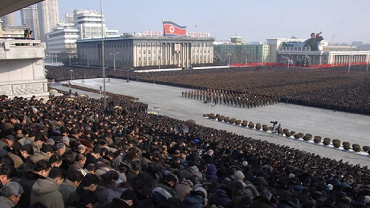 kim jong il un funeral memorial corea del norte
