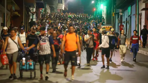 Tapachula Caravana Migrante