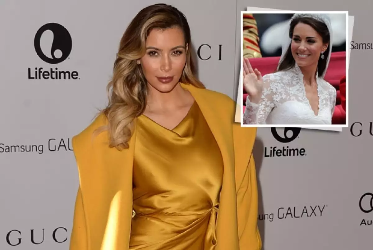 Se dice que la socialité está planeando casarse con un vestido diseñado por Sarah Burton para Alexander McQueen que se parezca al que lució la duquesa en su boda.