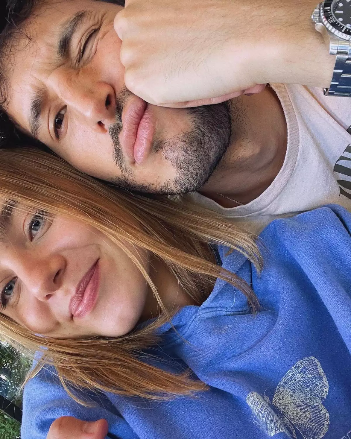 Clara Galle y Sebastián Yatra