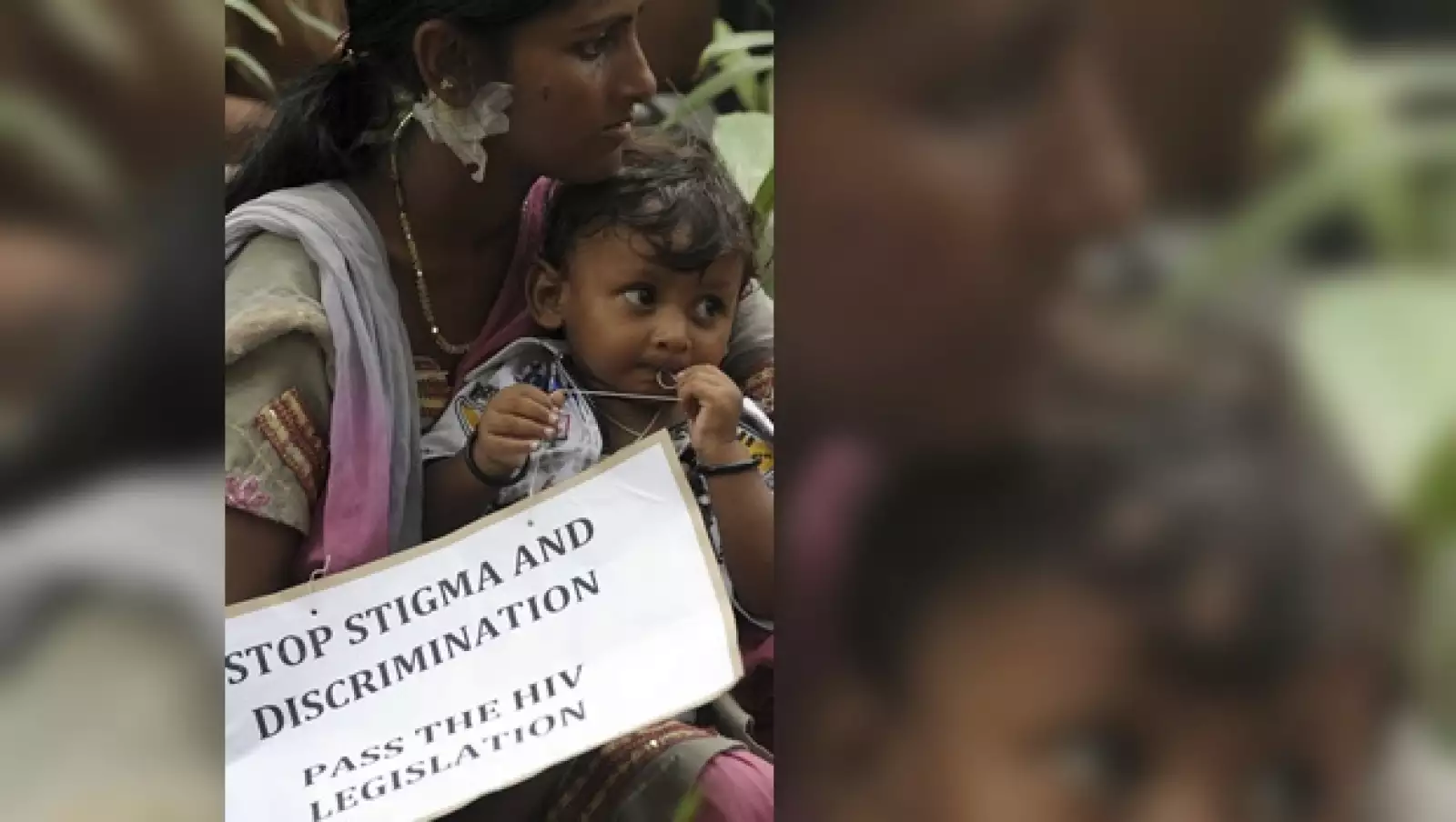 India - protesta - sida