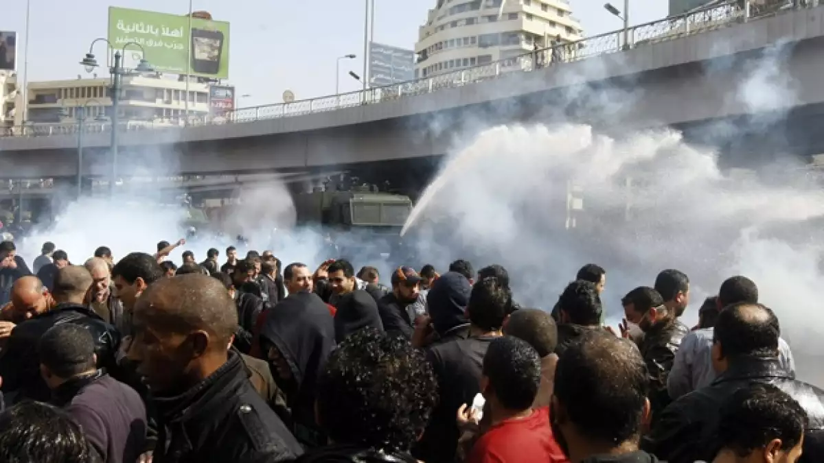 Manifestaciones represion El Cairo