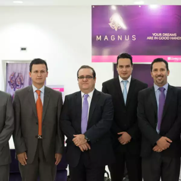 Alfonso Pérez Quiroga, Humberto Olmos, Ismael Santana, César Díaz, Carlos Sacal y Ricardo Siqueiros