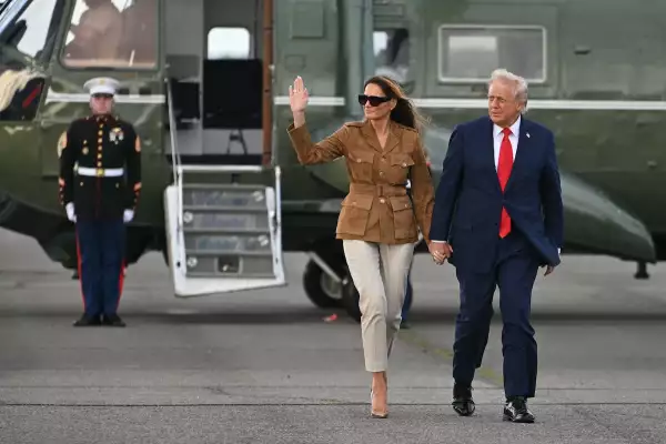 Donald Trump concluye su visita de Estado a Reino Unido