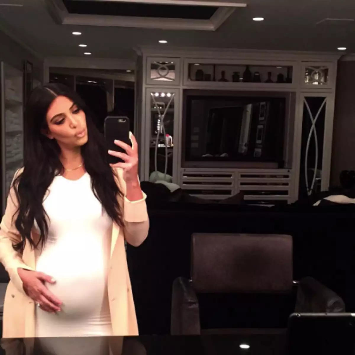 Kim revela detalles sobre su segundo embarazo y lo que podría pasar después de este.