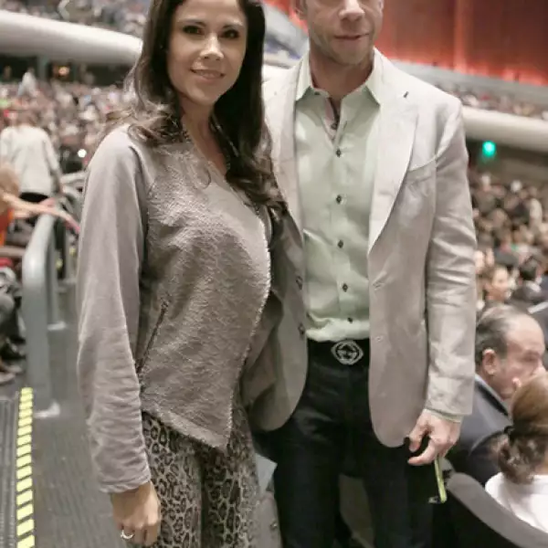 Paola Rojas y Luis Roberto Álvez `Zague´