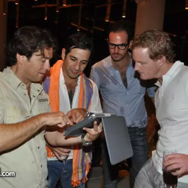 Lalo Palazuelos,Miguel Rodarte,Mario y Andrew Scoular