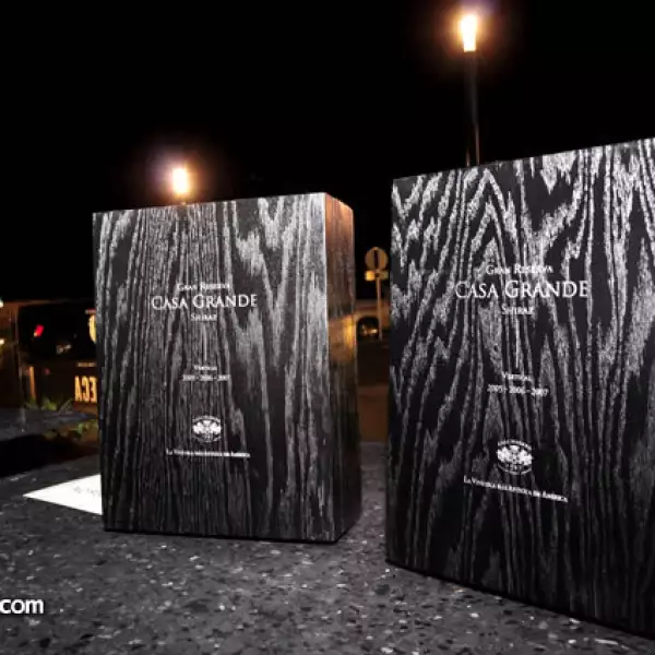 Casa Madero presenta la Caja Vertical Edición Limitada. Casa Grande Shiraz 2005,2006 y 2007