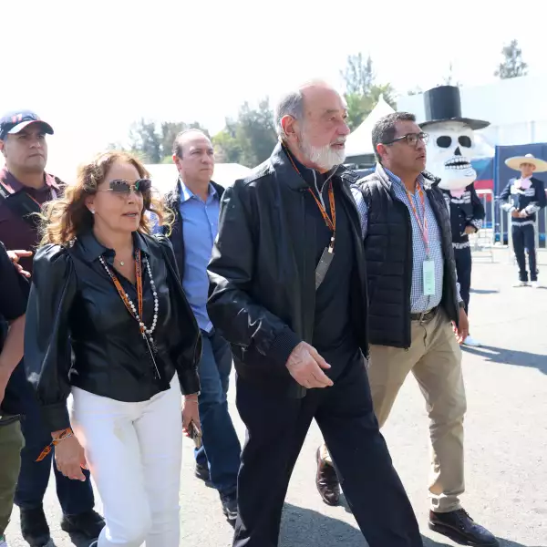 Isabel Rojo de Goñi y Carlos Slim Helú