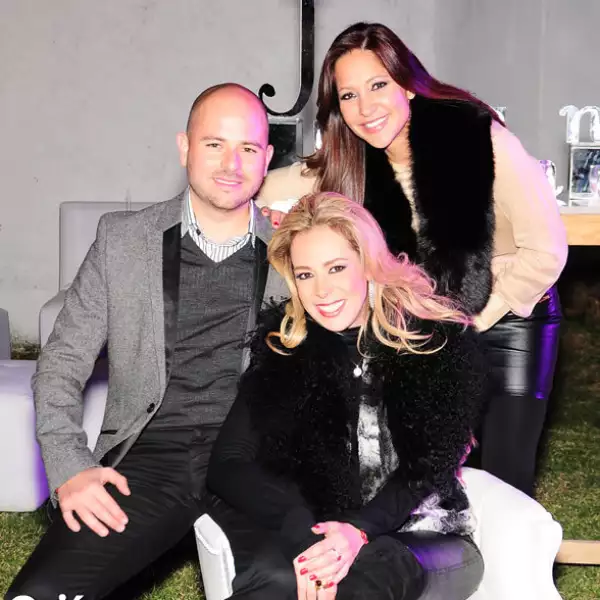 Juan Pablo Orendain, Maggie Jiménez y Sandy López