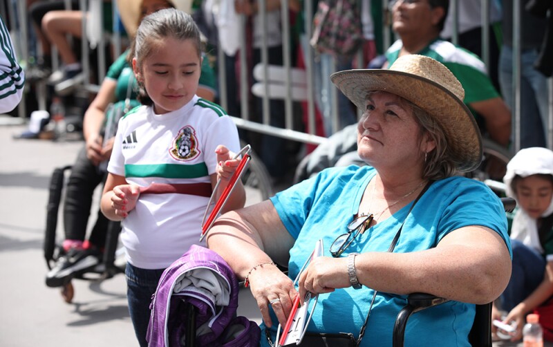 Zocafut México vs. Corea en el Zócalo 3