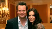 Matthew Perry y Courteney Cox 