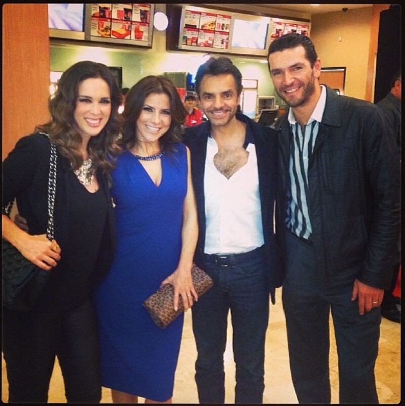 Jacky, Alessandra, Eugenio y Martín.