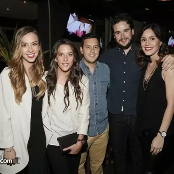 Sabrina Mendoza,Nuria Rodríguez,Francisco Icáza,Antonio Peña y Samantha Mendoza